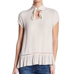 RO&DE off white blouse (M)